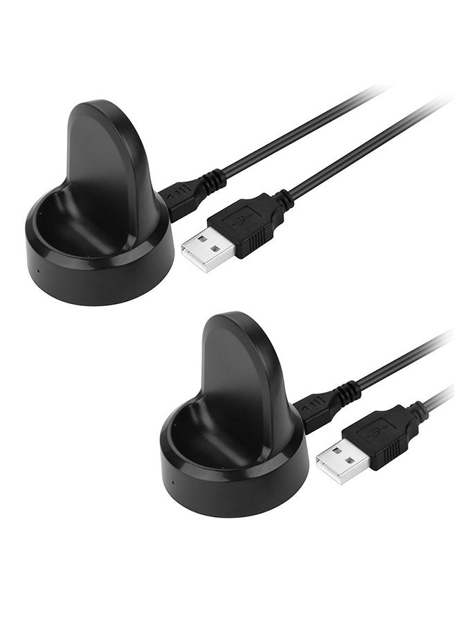 Wireless Charger For Samsung Gear S3 Classic/Gear S2 Black  - Image 1