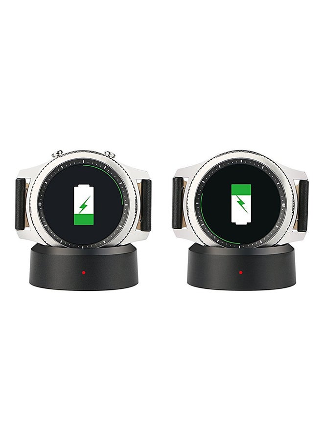 Wireless Charger For Samsung Gear S3 Classic/Gear S2 Black  - Image 2