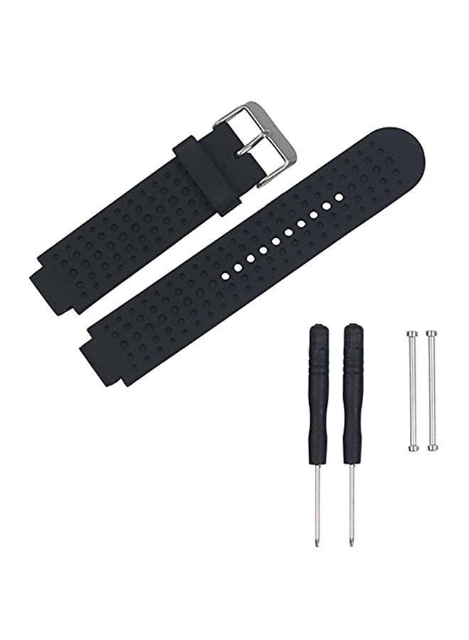 Replacement Band For Garmin Forerunner 220/230/235/630 Black  - Image 1