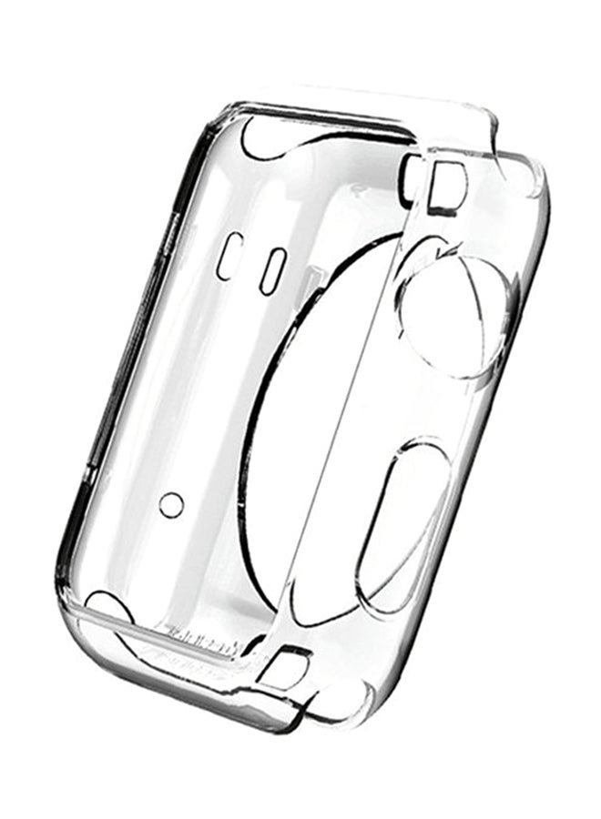 Protective Case Cover For Apple Watch Series 3 42mm Clear - Image 1