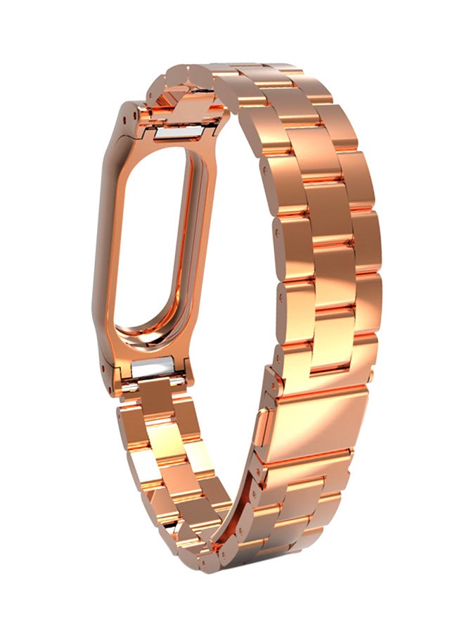 Replacement Strap For Xiaomi Mi Band 2 Gold - Image 1