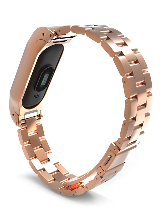 Replacement Strap For Xiaomi Mi Band 2 Gold - Image 3