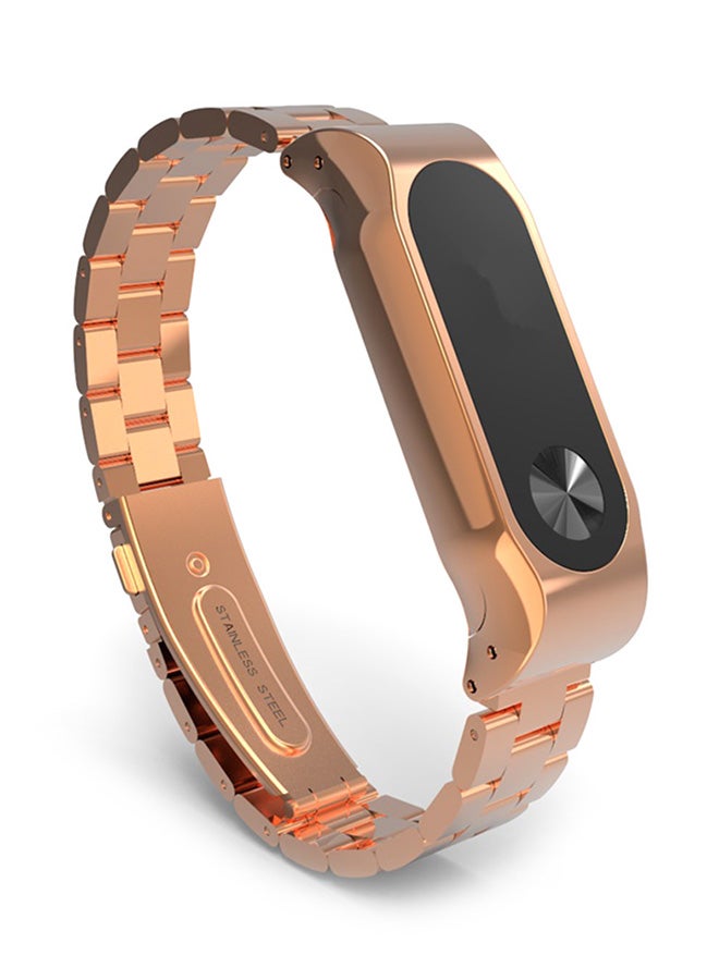 Replacement Strap For Xiaomi Mi Band 2 Gold - Image 4