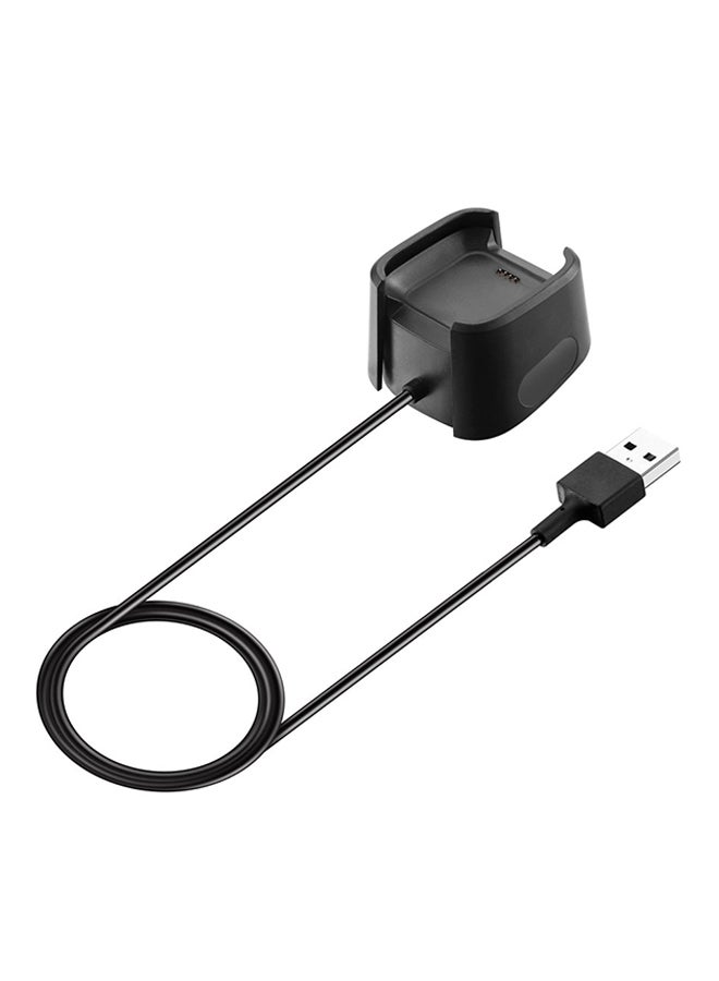2-In-1 USB Charging Dock Station Cable For Fitbit Versa Night  - Image 2