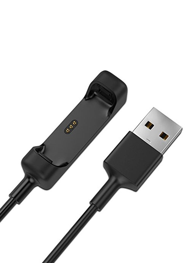 USB Charging Cable Cradle Dock Adapter For Fitbit Flex 2 Black  - Image 2