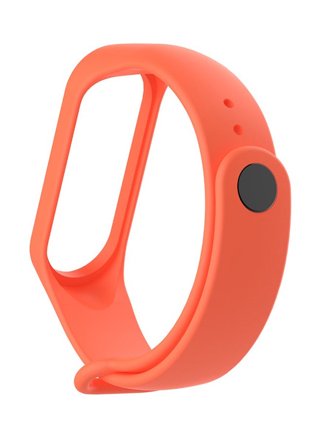 Generic Replacement Band For Xiaomi Mi Band 3 Orange  - Image 2
