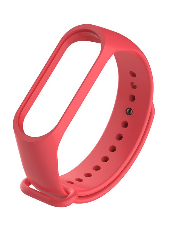 Generic Replacement Band For Xiaomi Mi Band 3 Red  - Image 1