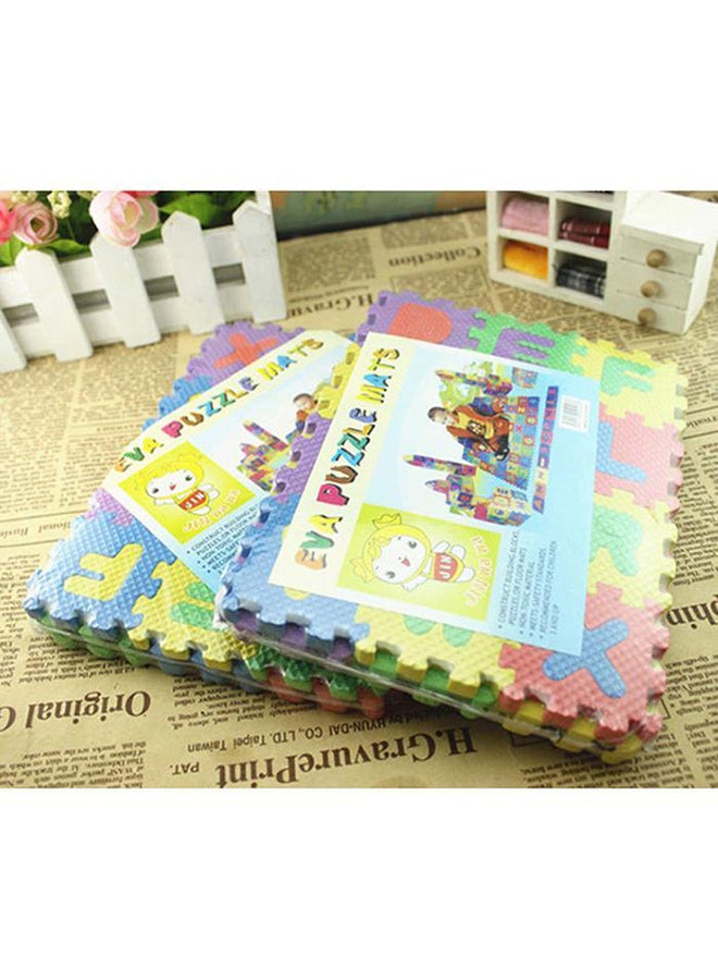 أو إي إم سجادة بناء أحجية الحروف الأبجدية والأرقام تتكون من 36 قطعة - Image 4