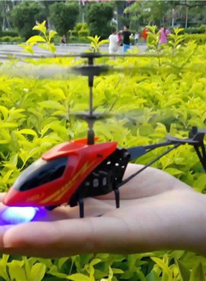 oem Gt 2 Speed Remote Control Helicopter Toy Led Lights Kids Friendly Design 37x8x20cm  - Image 3