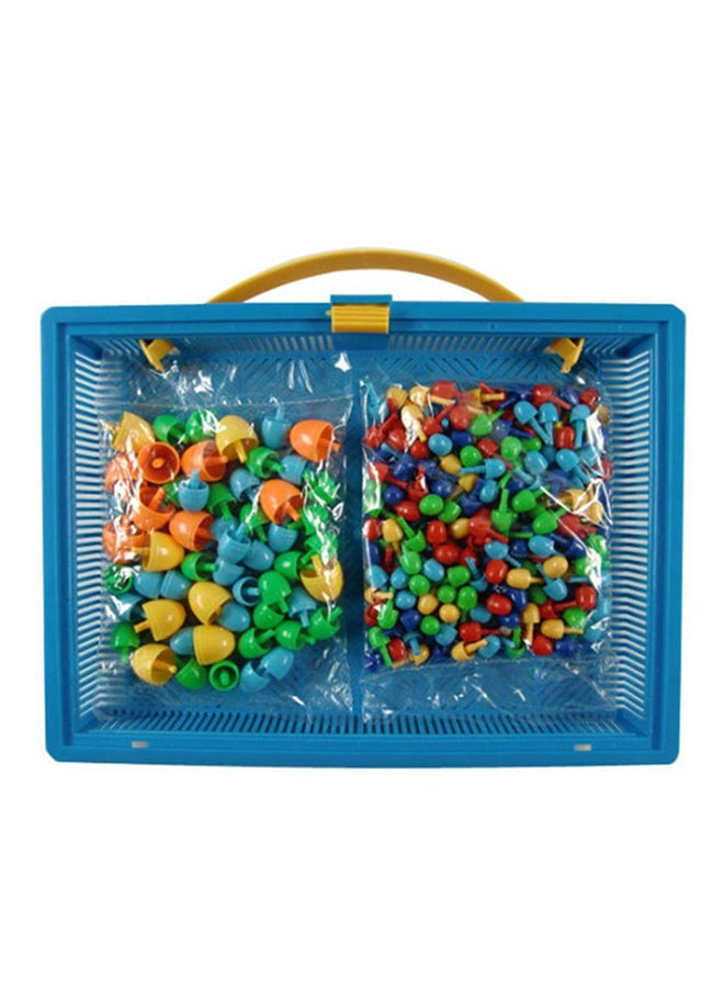 oem 296-Piece Cereal Mushroom Nail Beads Smart 3D Puzzle Game - Image 1