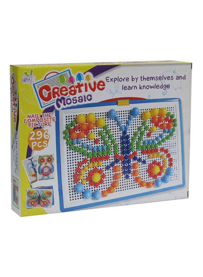 oem 296-Piece Cereal Mushroom Nail Beads Smart 3D Puzzle Game - Image 3