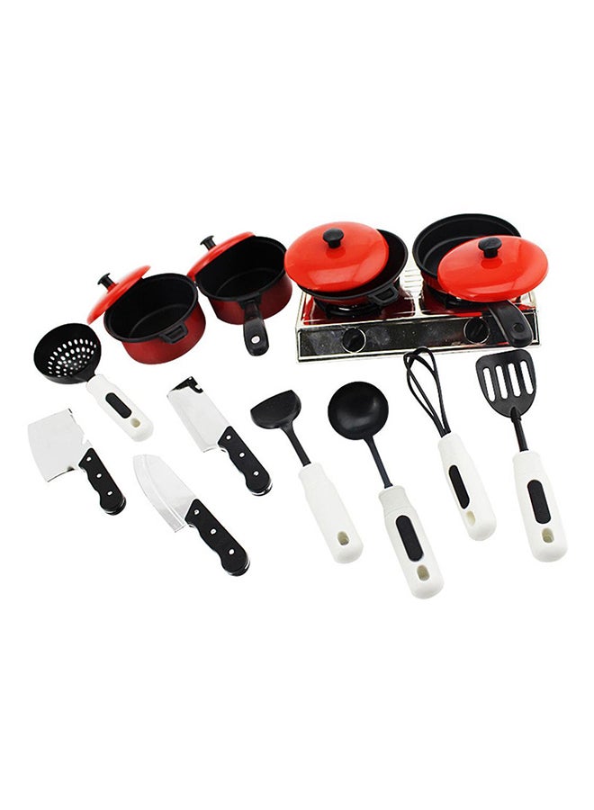 oem 13-Piece Simulation Kitchen Cooking Utensil Play House Toy Set  - Image 1
