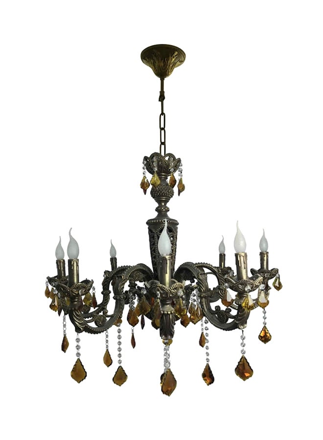 AL MASAH CRYSTAL - Chandelier Green/White/Gold - Image 1