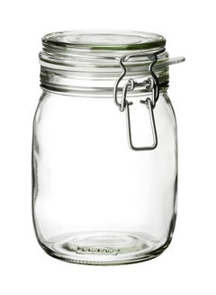 Glass Jar With Lid 1L Clear 1Liters