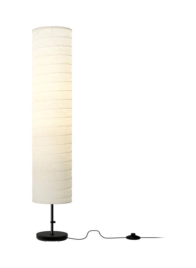 Floor Stand Lamp Beige/Black 116cm  - Image 1