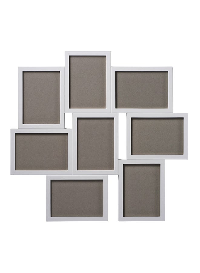 8 Photo Collage Frame White 55x58centimeter 