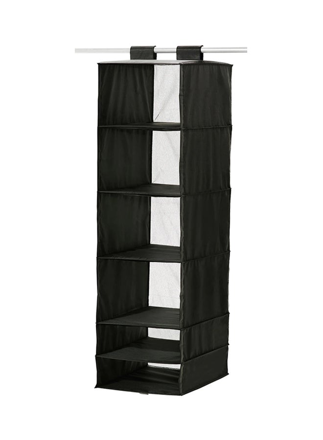 Hanging Rack Black 35x45x125cm - Image 1