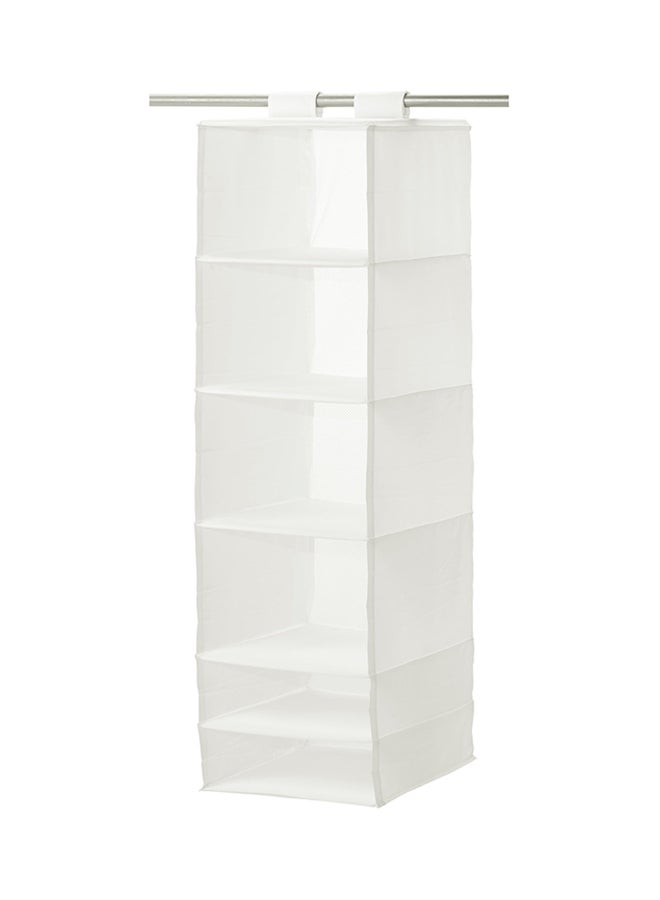 HSL Hanging Organizer White 35x45x125cm  - Image 1