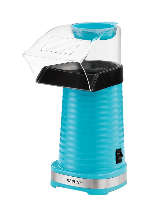 ريبون - ماكينة صنع الفشار بقدرة 1200 وات 1200 W RE-5-044 أزرق/أسود/شفاف - Image 1
