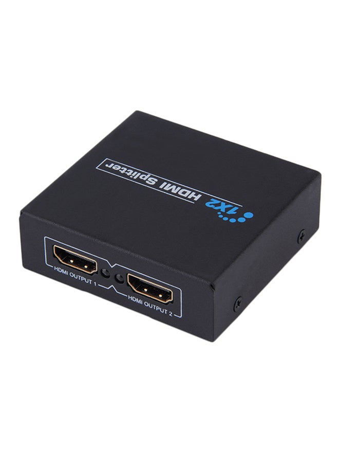 Generic HDMI Splitter Amplifier Black 