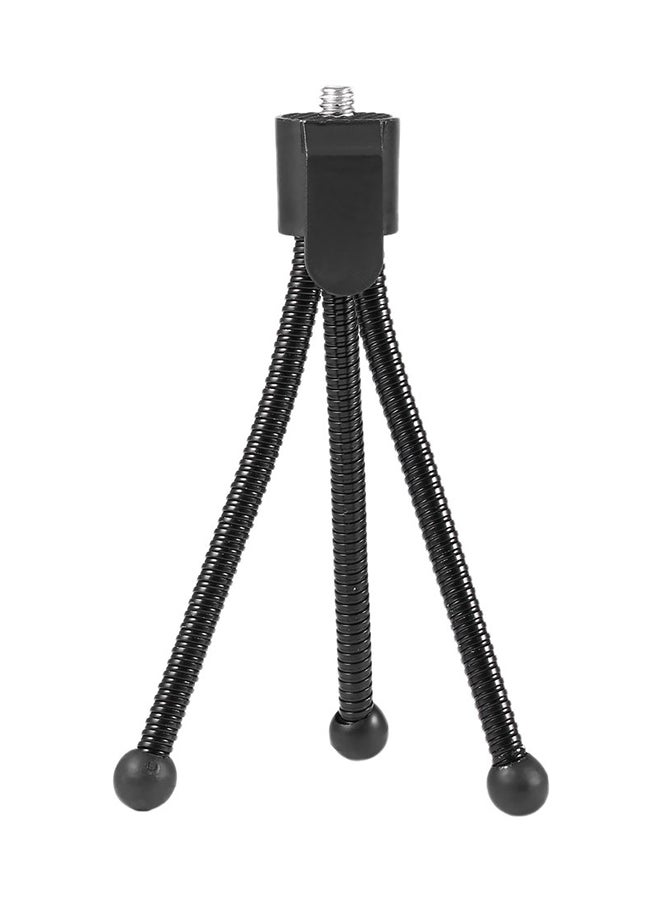 Portable Mini Tripod Stand For Digital Camera Webcam Black
