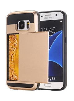 Protective Case Cover For Samsung Galaxy S7 Gold