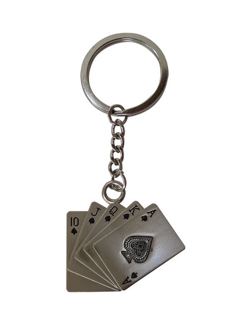 Playing Card Design Key Chain