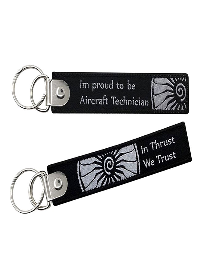 فايتر جيفتس سلسلة مفاتيح بشعار إيركرافت تيكنيشين