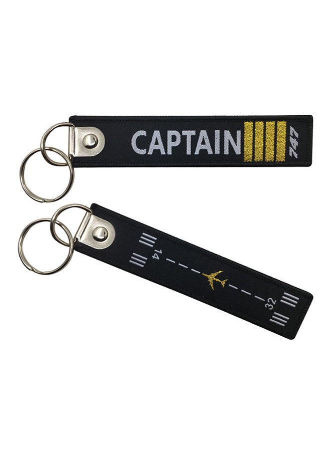 747 Captain Key Chain