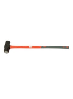 Sledge Hammer with Fiberglass Handle Orange/Grey/Black 2kg