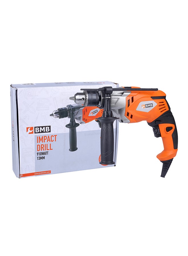 BMB tools Impact Drill - 910W Orange/Black 13mm - Image 3