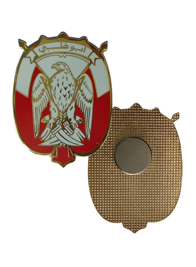 Fighter Gifts Abu Dhabi Logo Magnetic Badge 