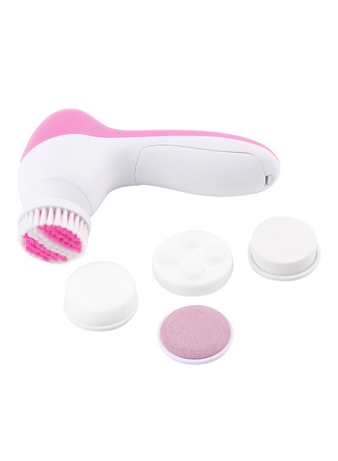 أداة تدليك الوجه أبيض/ وردي