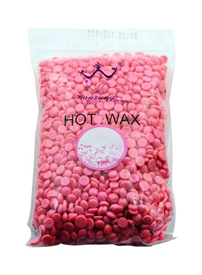 Konsung Beauty - Hard Wax Beans Pink 300grams - Image 1