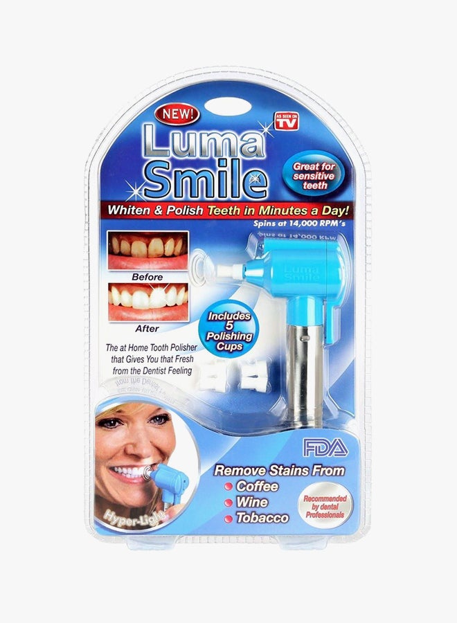 Luma Smile - Teeth Whitening Device Blue/Silver/White - Image 1