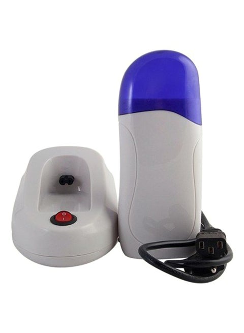 Refillable Depilatory Wax Heater White/Blue