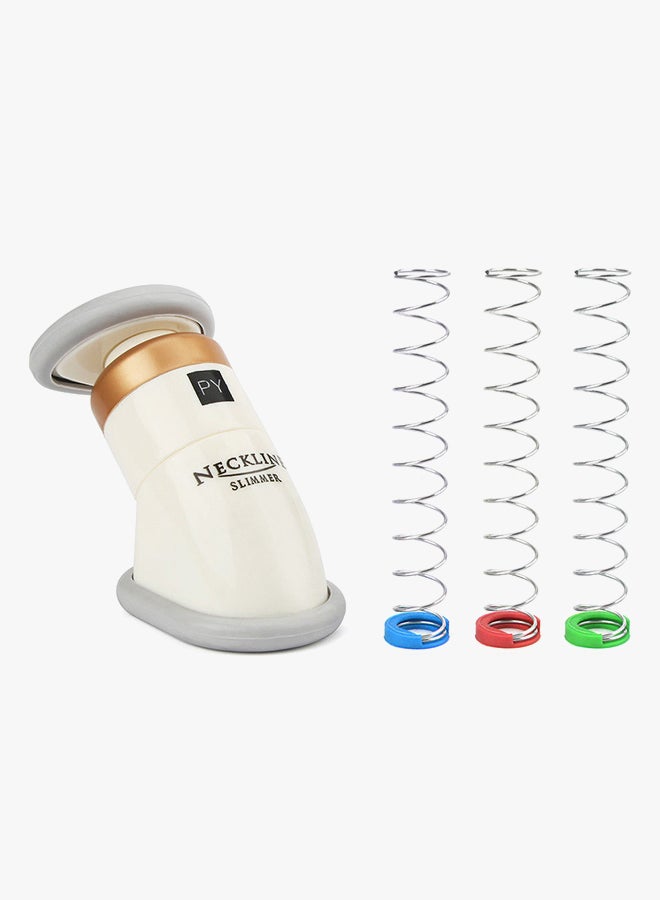 Chin Massager White/Gold - Image 2