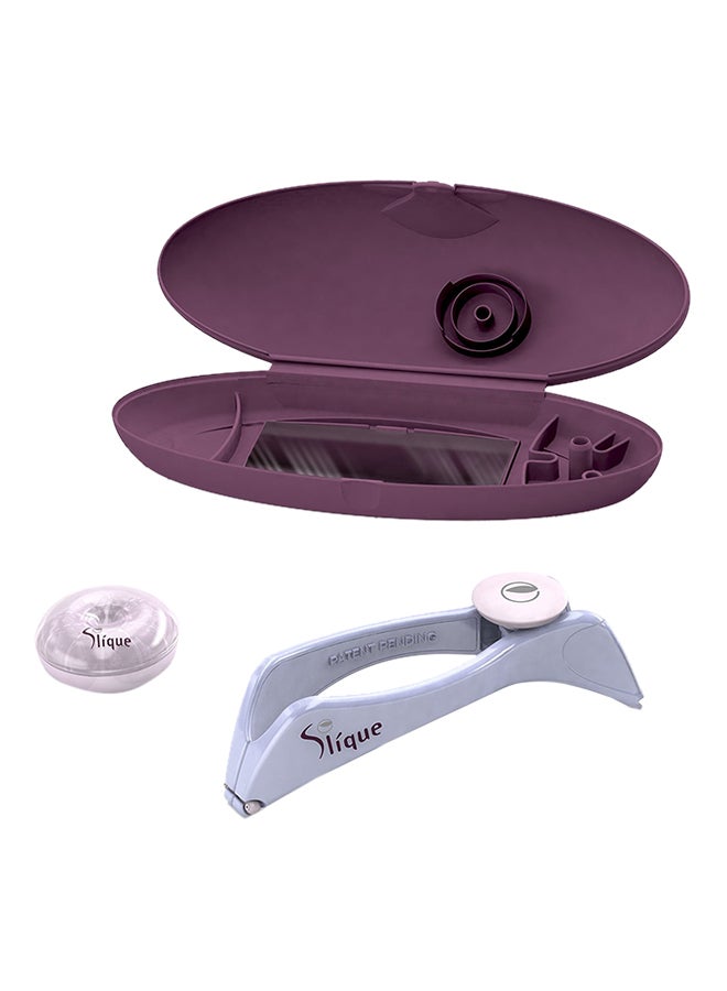 سليك نظام إزالة الشعر بالفتلة بنفسجي/وردي
