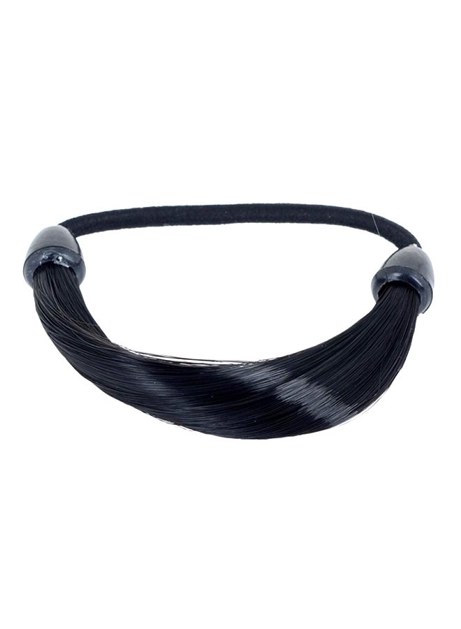 VIDENG POLO Ponytail Korean Hair Band Black
