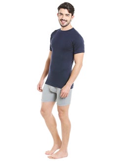 BYC Short Sleeves Undershirt Navy Blue  - Image 4
