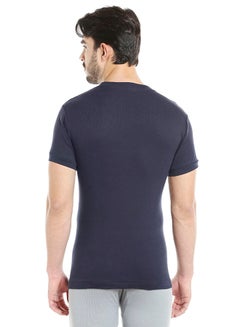BYC Short Sleeves Undershirt Navy Blue  - Image 2