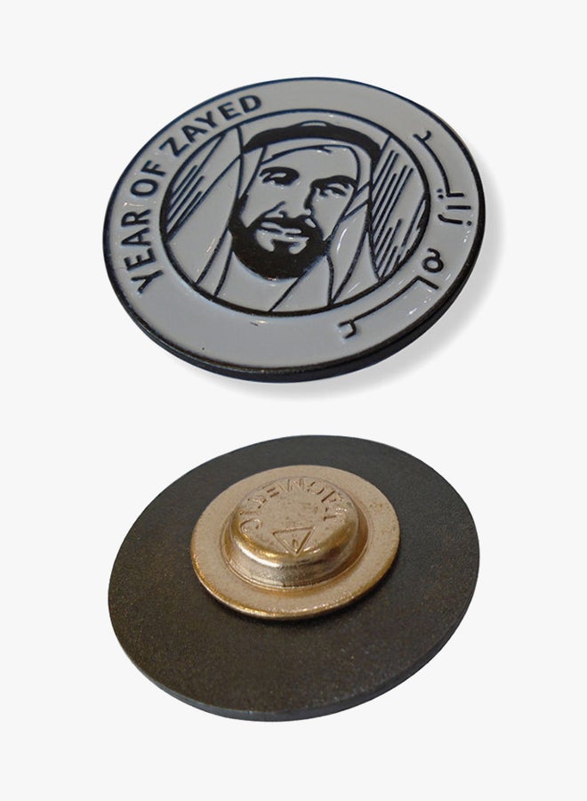 فايتر جيفتس - شارة معدنية بتصميم "عام زايد" من 100 قطعة - Image 1