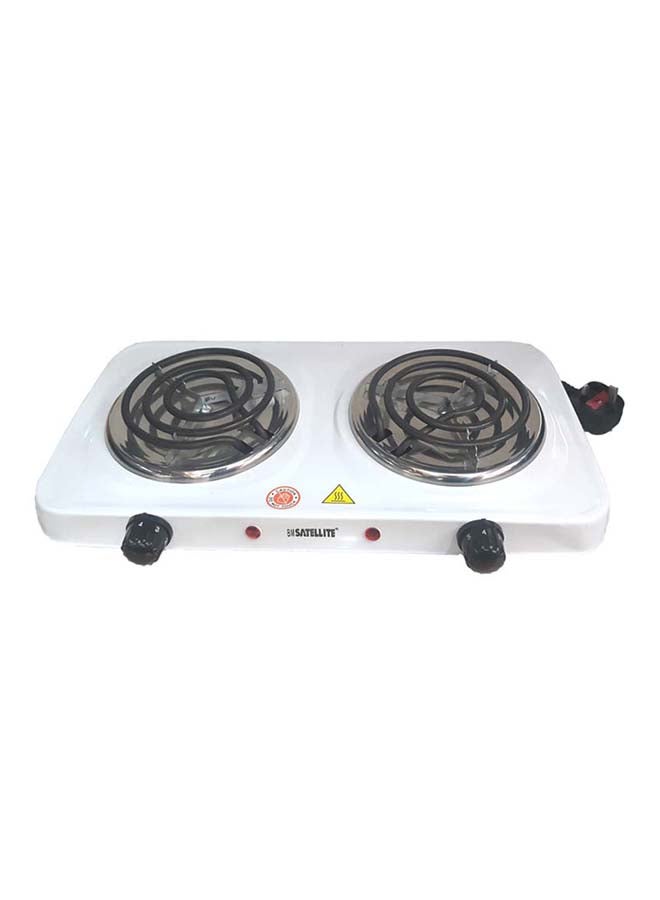 BM SATELLITE Doule Ring Hot Plate 2000W 2000.0 W BM-223 Silver/Black