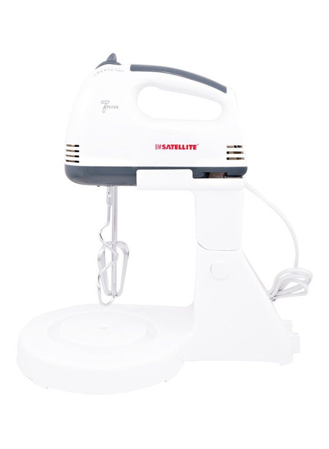 BM SATELLITE Hand Mixer With Bowl 200W 200.0 W BM-342 White/Grey 