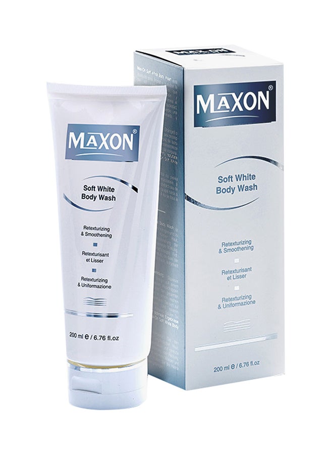 maxon Soft White Body Wash 200ml 