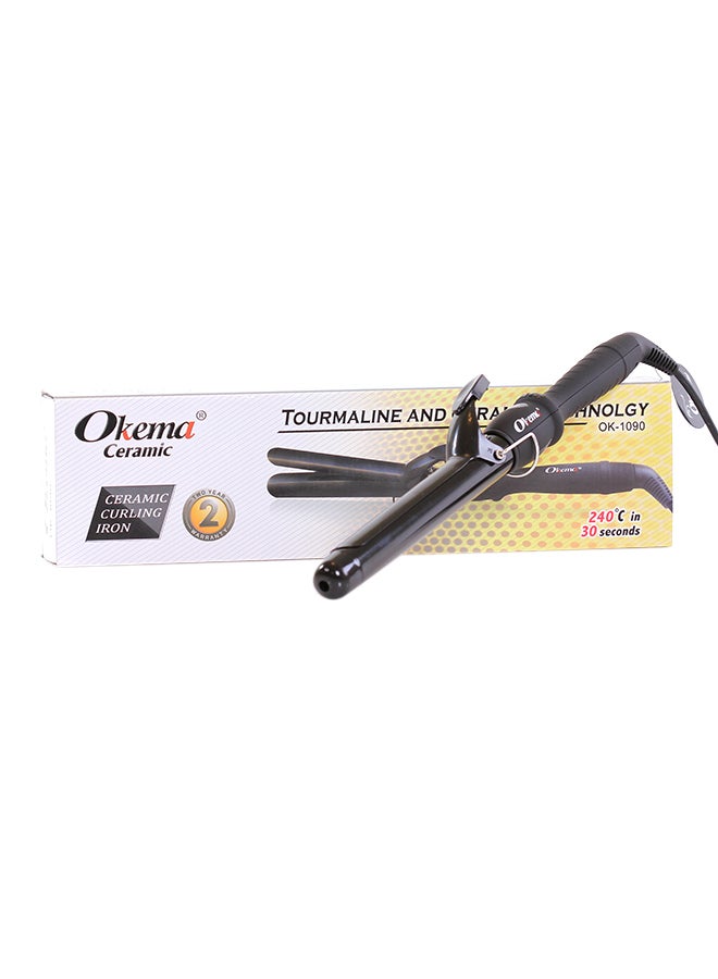 Okema Curling Iron OK-1090 -28 Black