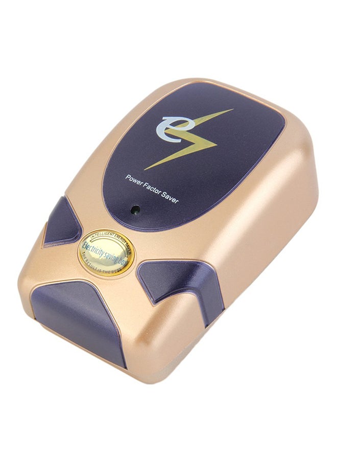 Generic Power Saver Electric Saving Box Gold/Blue 