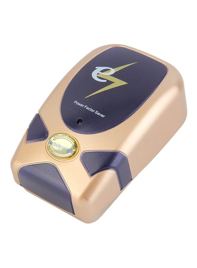Generic Home Electricity Energy Power Saver Electric Saving Box Gold/Blue  - Image 1