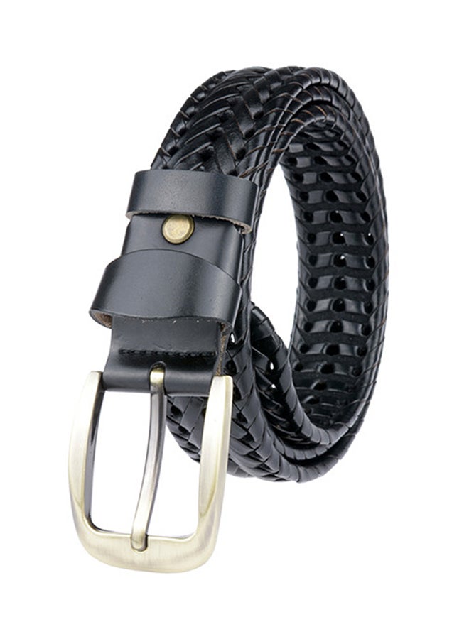 Generic Braided Woven Belt Black  - Image 1