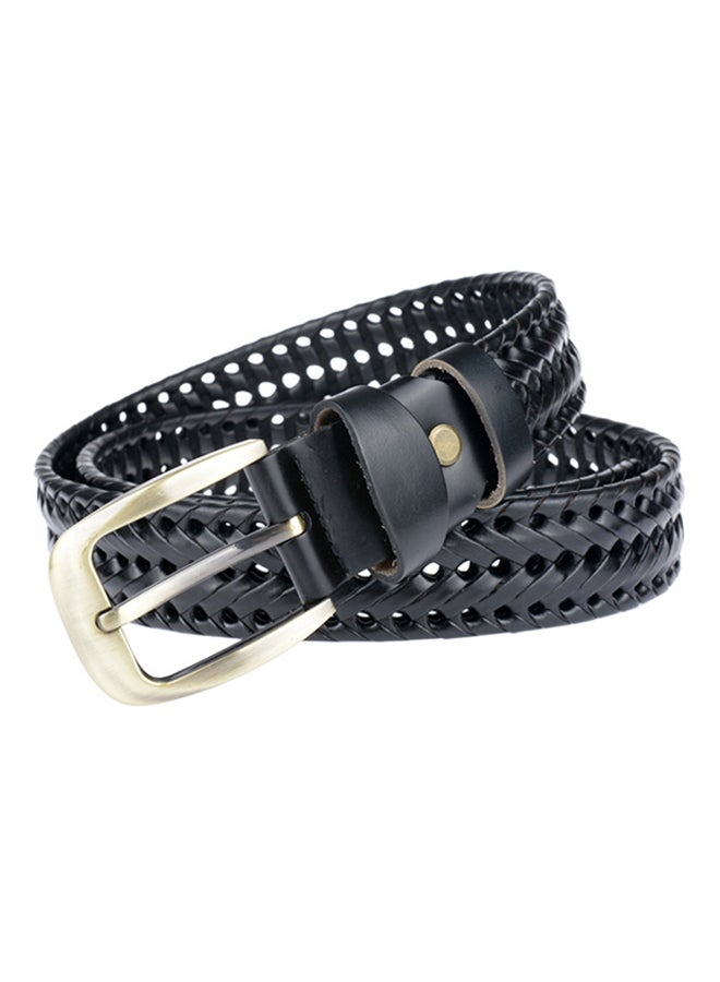 Generic Braided Woven Belt Black  - Image 3